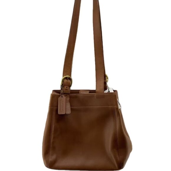 Coach Waverly Soho Buckle Bag (style #4157) in British Tan leather